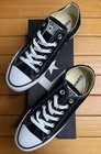 Converse Chuck Taylor All Star Low Top Black Sneakers M9166  6m 8w