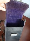 Vintage Leather Camera Carry Case - Working Lock