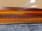 Vintage Handmade Caravan  Tortoise Shell Pocket Comb 5  S-12428 New