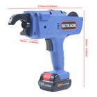 8-34mm Rebar Tie Gun Rebar Tier Tying Machine Automatic Steel Bar Rod Tying Tool