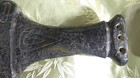 Rare Ancient Chinese 3 Lb  Black Jade Heavenly Sword W inscription  Translation 
