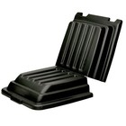 Rubbermaid Commercial Fg9t2200bla Tilt Truck Lid  Black  Fits 13-1 2 Cu  Ft 