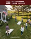 Weather Resistant Cornhole Bean Bags Set Of 8 - Burgundy   Gold