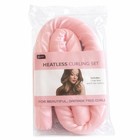 B Color Heatless Curling Headband Set Satin Tiktok Influencer Waves Sleep Curler