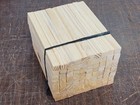 10 50 150 Pack Square 5 8  X 8  Dowel Rods Unfinished Solid Wood Sticks Crafting