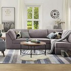 Brand New Choyop Easy Assembley Rustic Coffee Table With Storage Shelf Flf34