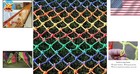 Colorful Rope Ladder Net For Indoor   Outdoor