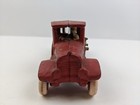 Antique Reproduction Arcade Cast Iron Toy Red Dump Truck
