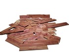 10lbs Red Cedar Wood Kiln Dry Scrap Lumber Drop Pieces  25inch Thick Ships Free 