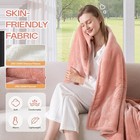 Heated Electric Blanket King Dual Control Fast Heating Sherpa Blanket 8 Levels