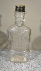 Vintage Abe Lincoln Bank Bottle- With Cap - Lincoln Foods- Lawrence  Mass 