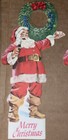 Vintage Coca-cola Santa Claus Lot Of 6 Hangers