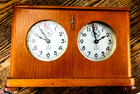 Vintage 3-m43 Russian 1950 s Chess Clock  d
