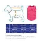 Fleece Dog Jacket Pet Coat Sweater Warm Winter Dog Clothes Soft Puppy Cat Jumper