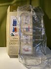 Hanging Shower Caddy Stainless Steel Bathroom Storage Shelf Organizer Chrome New