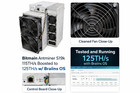 Antminer S19k Pro 115th s Bitcoin Miner   Braiins Os Boosted To 125th s   Psu In
