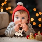 Silicone Teething Ring Toy  Baby Teether Toys With Rattles  Bpa Free Sensory