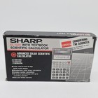 Rare Sharp El-524 Vintage Scientific Calculator Nos - Box   Instructions Japan