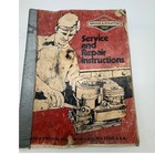 Vintage Briggs   Stratton Service And Repair Instructions Manual 270962 Red