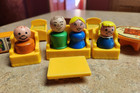 House Decorator  728 Vtg 1970 Fisher Price Little People Play Family Complete