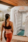 The Hot Yoga Dome Tiny With Window  official From The Hot Yoga Dome Company 