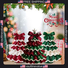 Diy Crochet Christmas Tree Kit  Christmas Tree Crochet Craft Kit Ornaments 