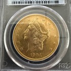 1904 P Double Eagles Liberty Head Pcgs Ms-64   No Spots