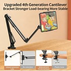 Tablet Stand Phone Holder Long Arm Lazy Bed Desk Mount For Iphone Ipad Kindle