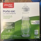 Playtex Baby Drop-ins 8oz Nurser Bottles 3 Pack Feeding System Disposable Liners