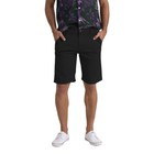 Mens Slim Fit Stretch Cotton Chino Shorts Casual Summer Wear Black Various Sizes