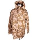 New British Army Issue Military Jacket L Tall 180 104 Desert Camo Dpm Hooded