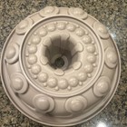 Pampered Chef Crown Bundt Cake Pan  1614 Silicone Non-stick Retired 11   diameter