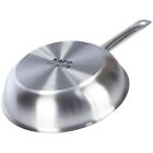 Stainless Steel Frying Pan  Triply Stainless Steel Skillet With Long Handle
