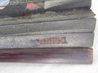Antique Japanese Hand Brise Fan Calligraphy Painting Bamboo Japan Wwii Read