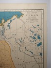 1937 Antique Yukon Authentic Old Atlas Map - Rand Mcnally World Atlas