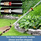High Pressure Washer Gun - Dual Nozzles  Garden Hose Compatible For Car   Patio