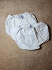 Rare Vintage Gerber Pull On Vinyl Pants 2 Pack 2t 3t 28-35 Lbs Baby Toddler
