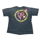 M  tley Cr  e Graphic T-shirt Black Xl Double Sided    cr  e Fans Are The Best   