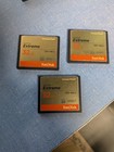 3 X Sandisk Extreme 32gb Compactflash Memory Card 120mb s Udma7
