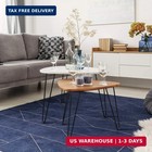 22 Inch Hairpin Legs  Heavy Duty Metal Table Legs For Coffee Table  Chai