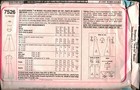 7526 Vintage Simplicity Sewing Pattern Misses Dress Top Pants Shorts Bikini Oop