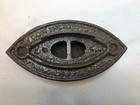 Antique Primitive Vintage Cast Iron Schreiber   Conchar Sad Iron No Handle