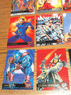 Marvel Comics-1994 Fleer Ultra Comic Cards-x Men-10 Card Lot-sabretooth-samurai