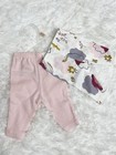 Set Of 2 Baby Girl Infant Little Planet Organic By Carter s Cotton Pants Newborn