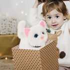 Soft Plush Cat Stuffed Toy Electronic Robot Animal Cute Lovely Kitty For Kids