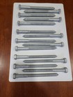 5 8  X 8  Inch Galvanized Hex Head Hd Lag Bolts Wood Screws Lot Of 15 Quantity