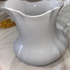 Antique Alfred Meakin Royal Ironstone China Pitcher  6  Made In England