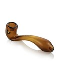 Grav   Large 6    Classic Sherlock Glass Hand Pipe  Free Shipping  30   Color Green