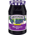  2 Pack  Smucker s Seedless Blackberry Jam 18 Oz Jars Sweet Fruit Spread