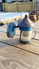 Antique   Vtg  Lamp Nautical Ship Lantern Boat Light Heavy 